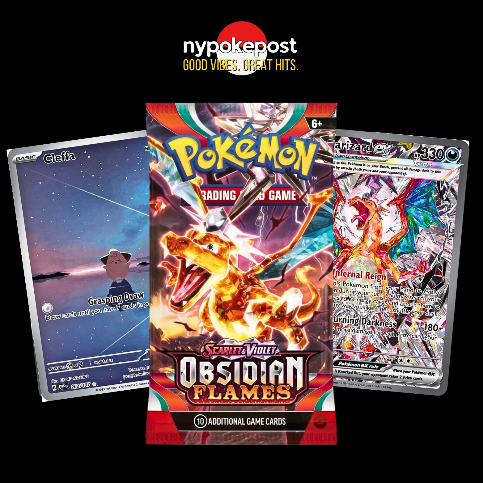 Obsidian Flames Booster Pack