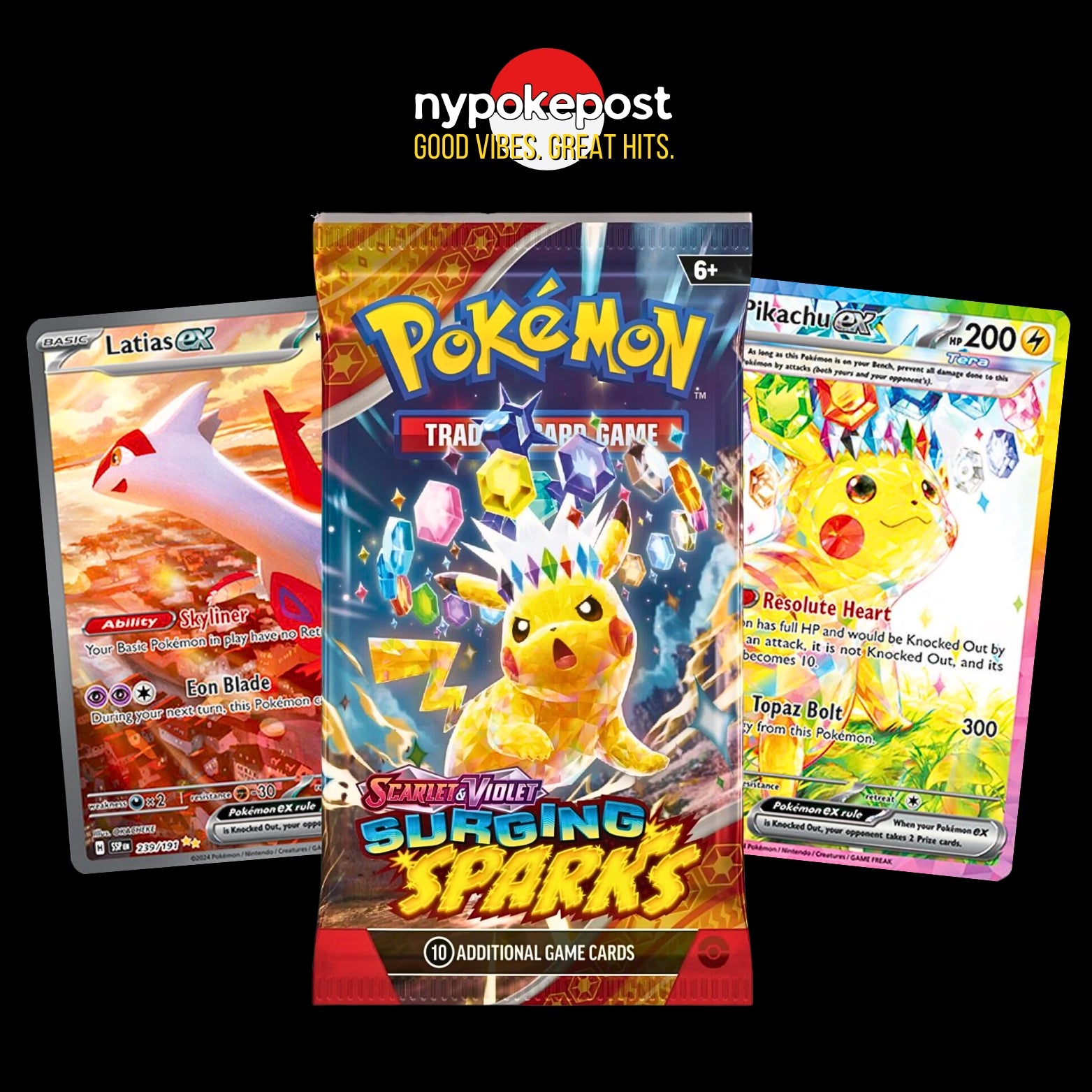 Surging Sparks Booster Pack